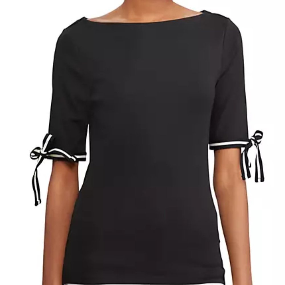 NWT Ralph Lauren Polo Shirt with Tie Sleeves